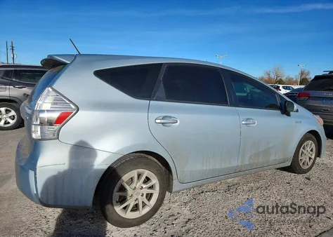 2012 Toyota Prius V из США, поврежденный, VIN JTDZN3EUXC3150660